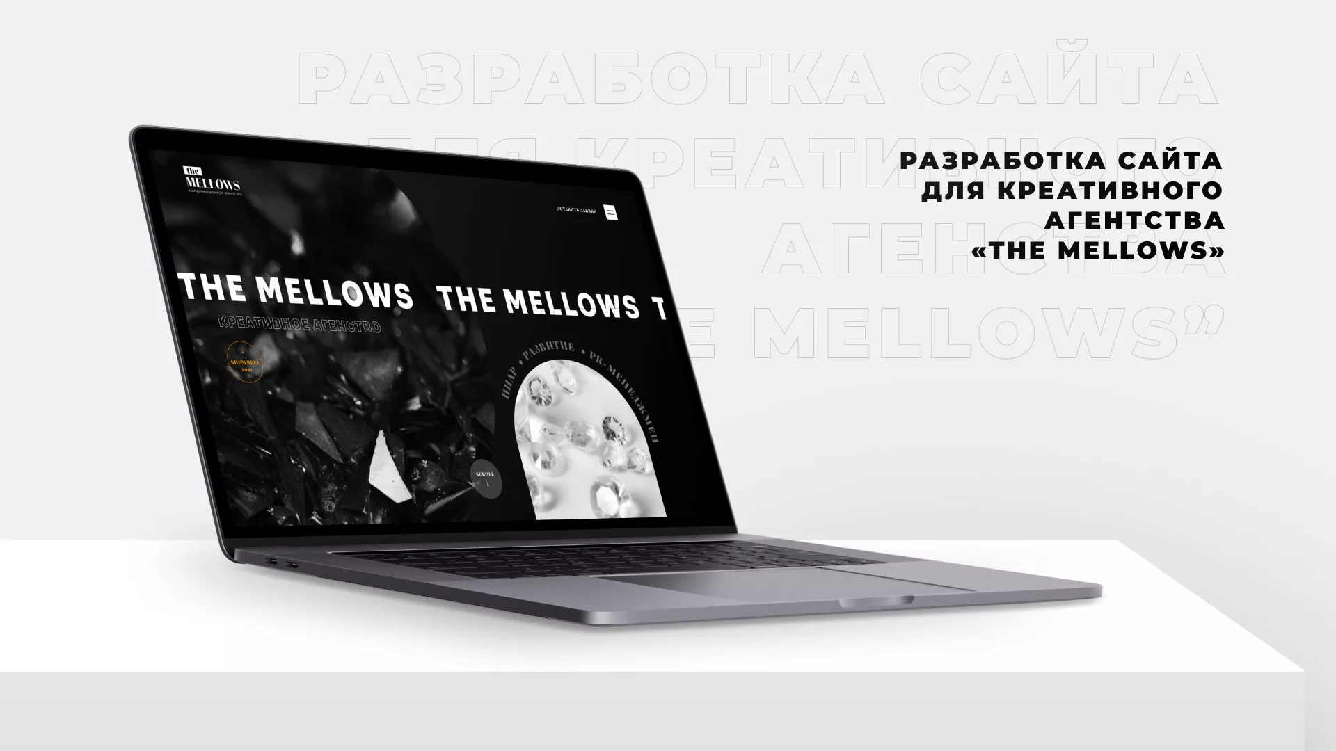 Разработка сайта креативного агентства «The Mellows» в Тогучине